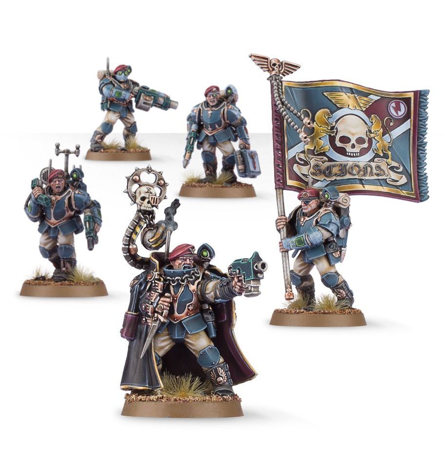 Warhammer 40k - Tempestus Scions