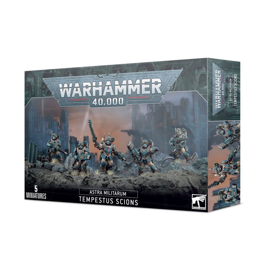 Warhammer 40k - Tempestus Scions
