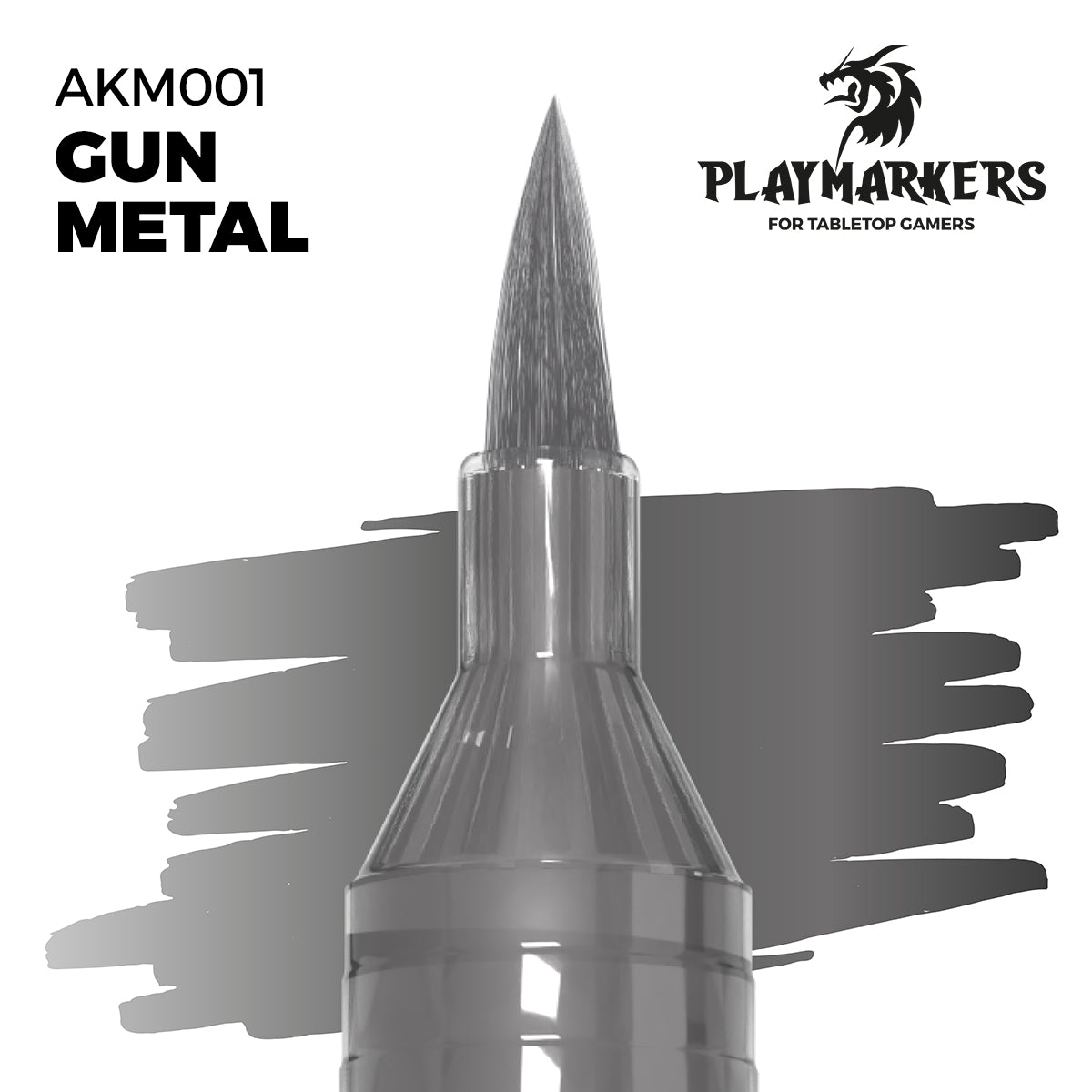AK Interactive Playmarkers - AKM001 - Gun Metal
