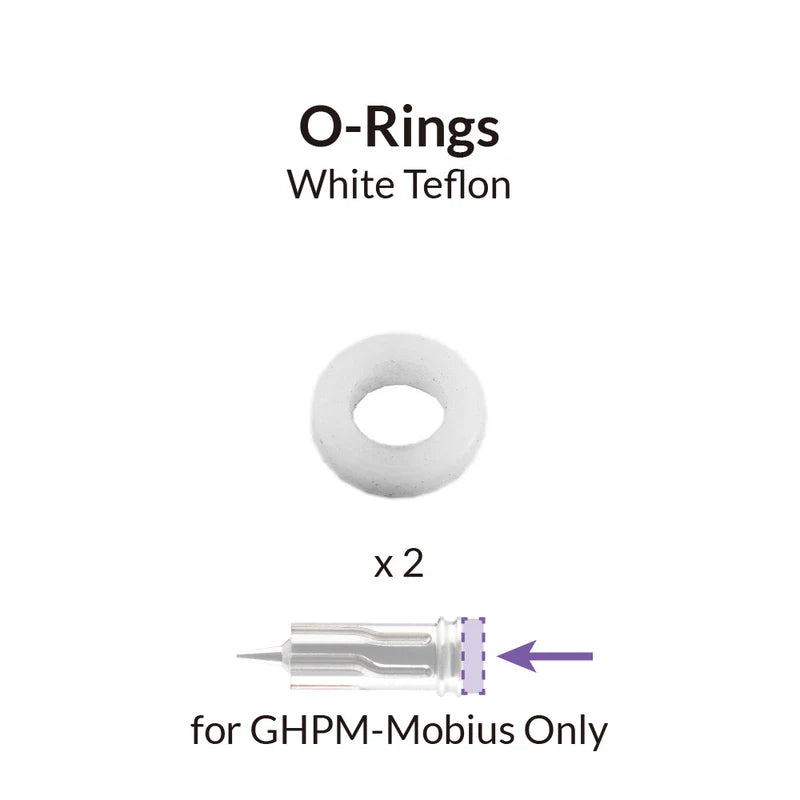Gaahleri Premium Series - White Teflon Nozzle O-Rings for Mobius