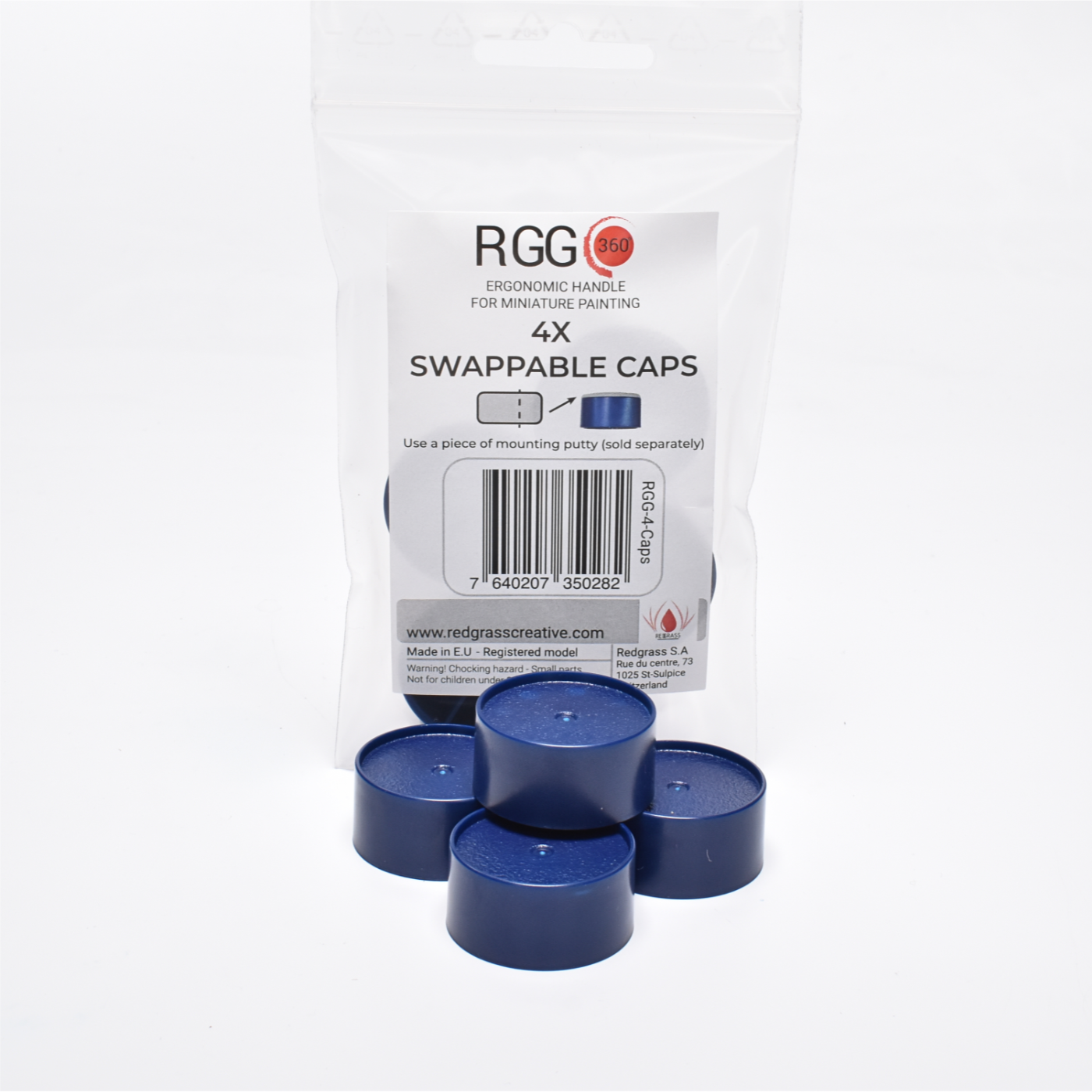 Redgrass Swappable caps for RGG360 Painting Handle