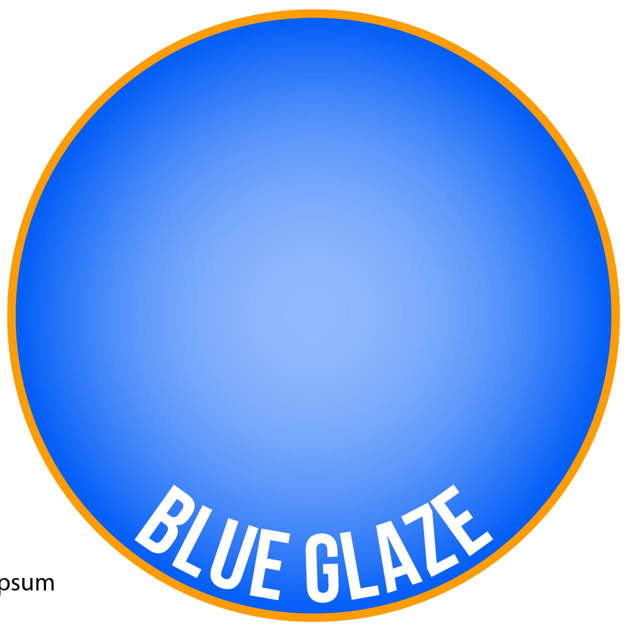 Two Thin Coats - 10117 - Blue Glaze