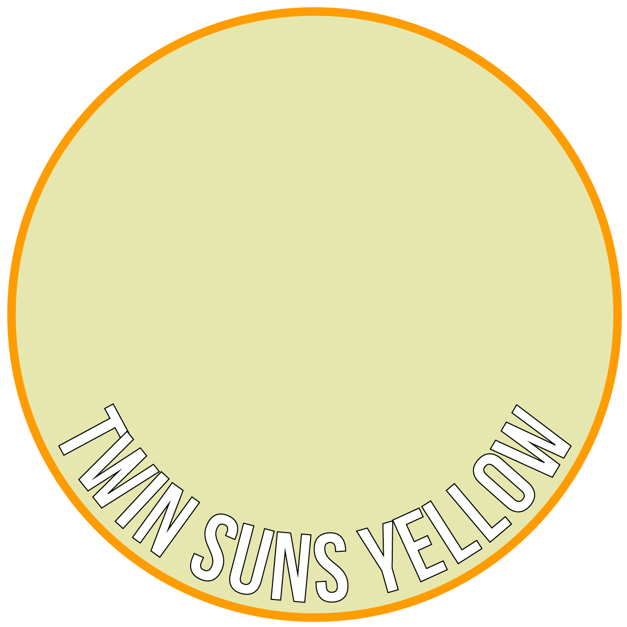 Two Thin Coats - 10132 - Twin Suns Yellow