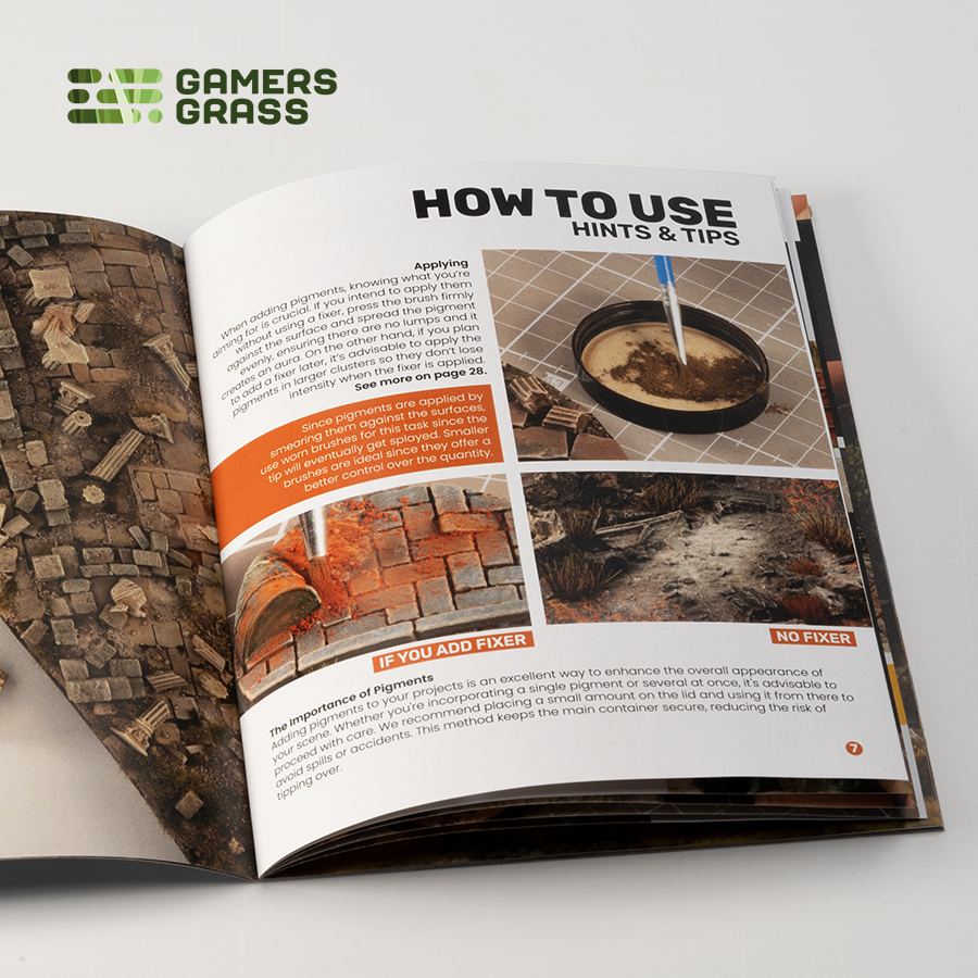 GamersGrass Basing Pigments Core Set