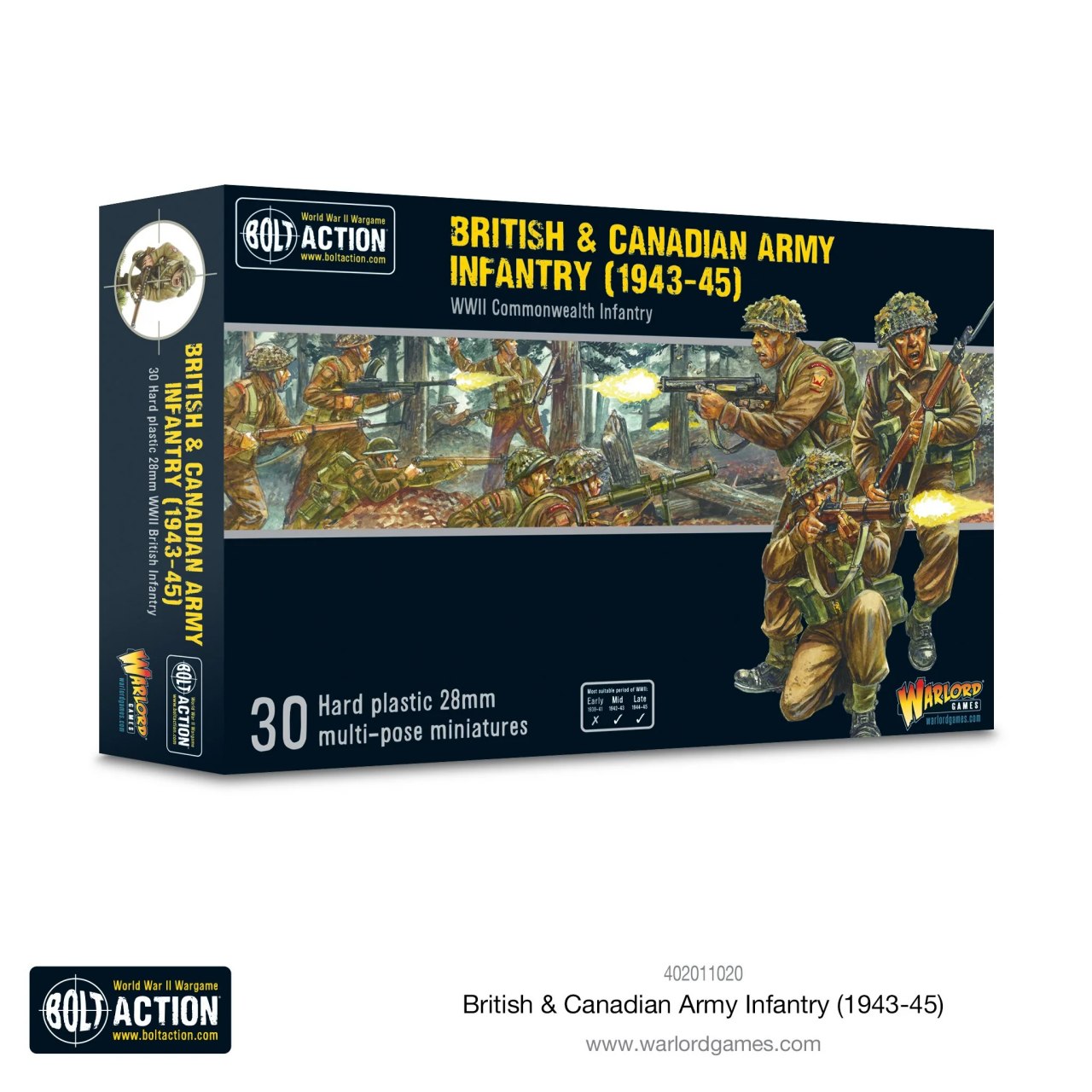 Bolt Action - British-Canadian Army Infantry