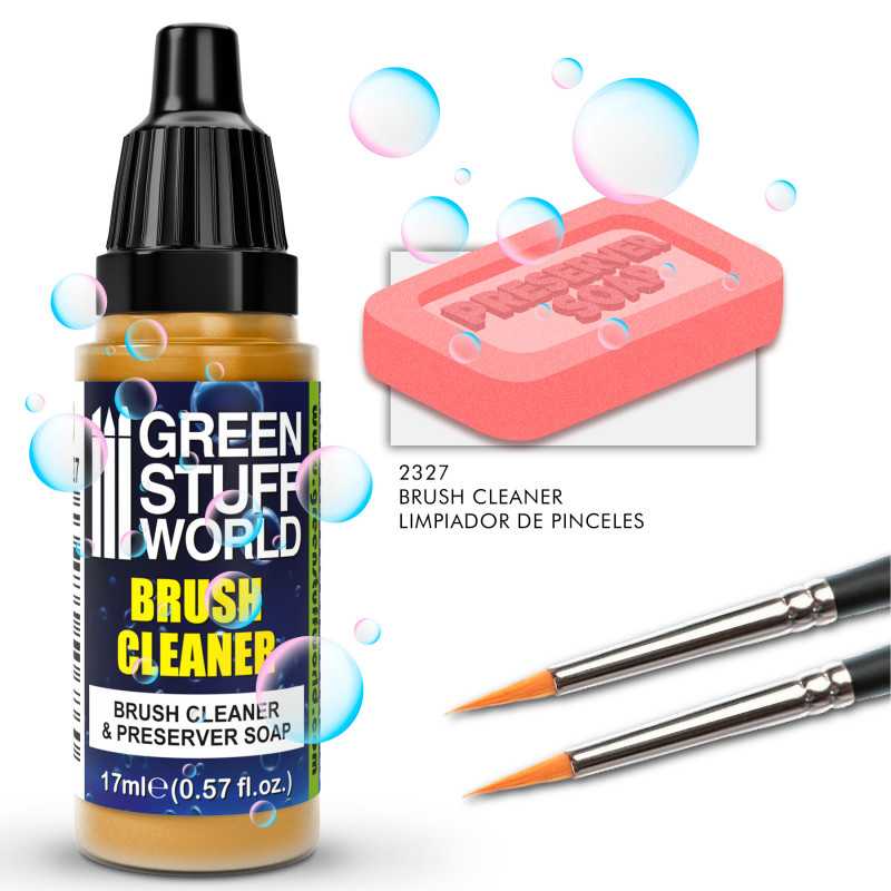 Brush cleaner & preserver