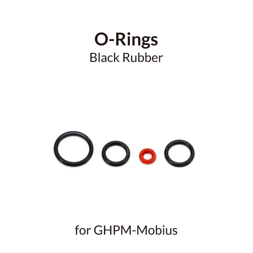 Gaahleri Premium Series - Black Rubber O-Rings for Mobius