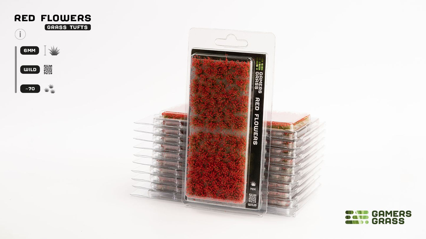 GamersGrass Red Flowers