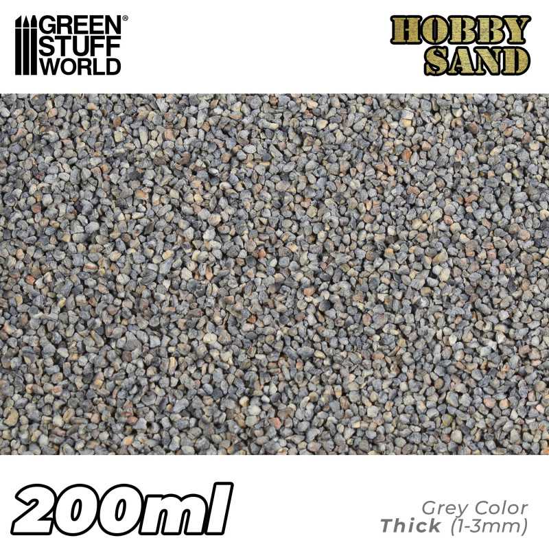 GSW Thick Hobby Sand (Dark Grey) 200ml