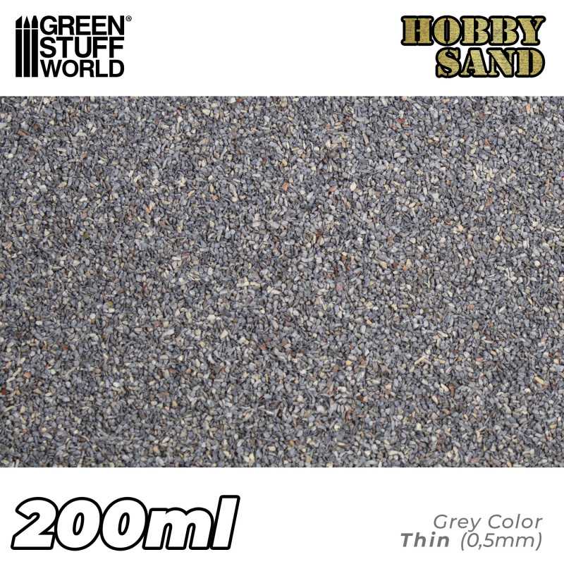 GSW Thin Hobby Sand (Dark Grey) 200ml