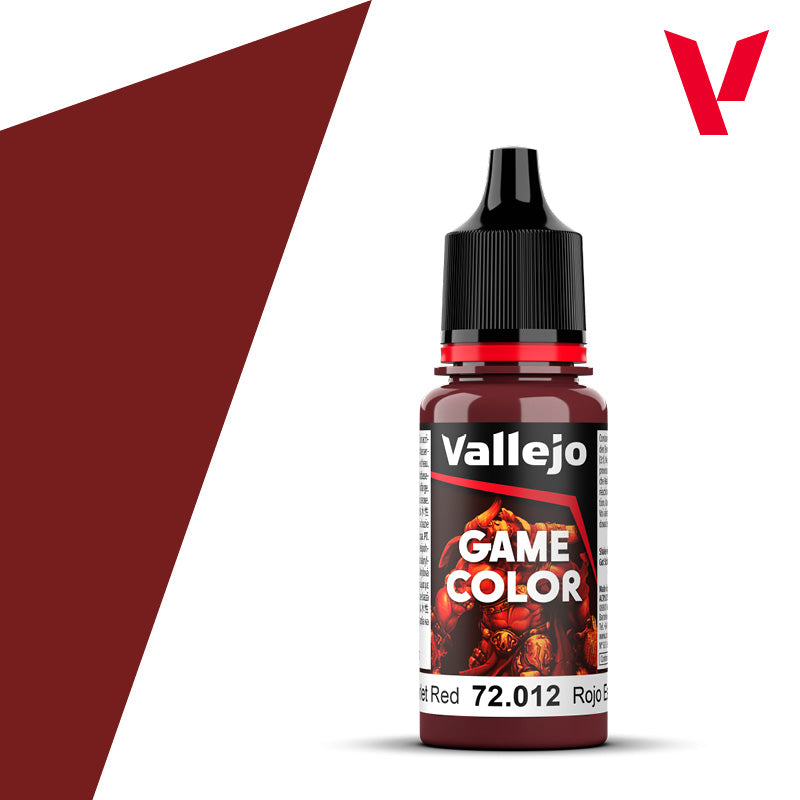 Vallejo Game Color - 72.012 - Scarlet Red
