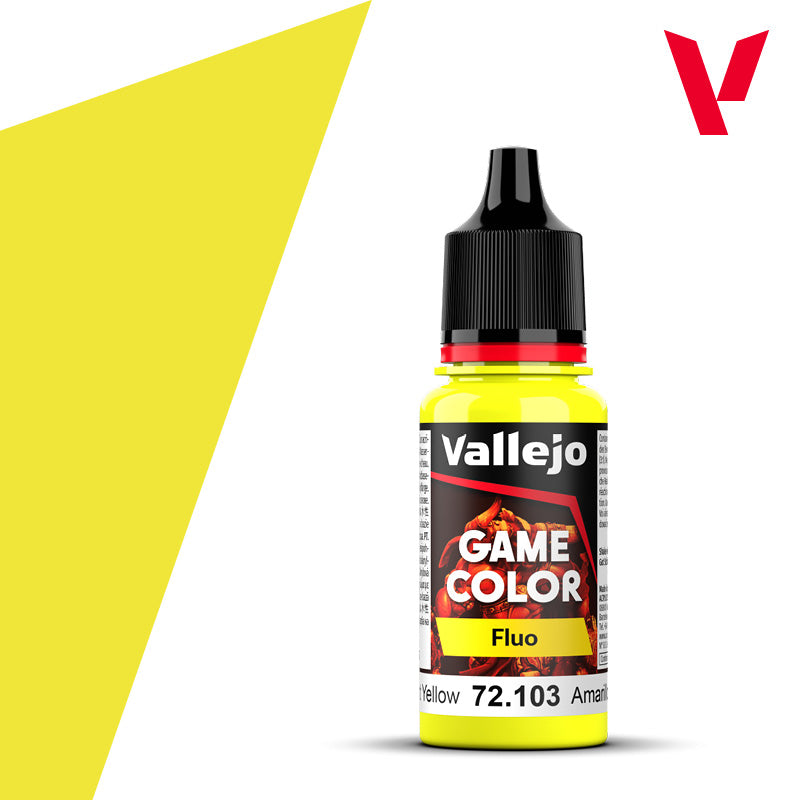 Vallejo Game Color - 72.103 - Fluorescent Yellow
