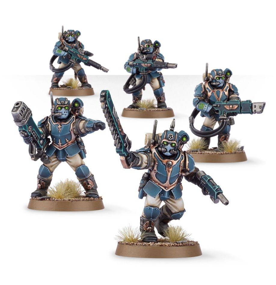 Warhammer 40k - Tempestus Scions