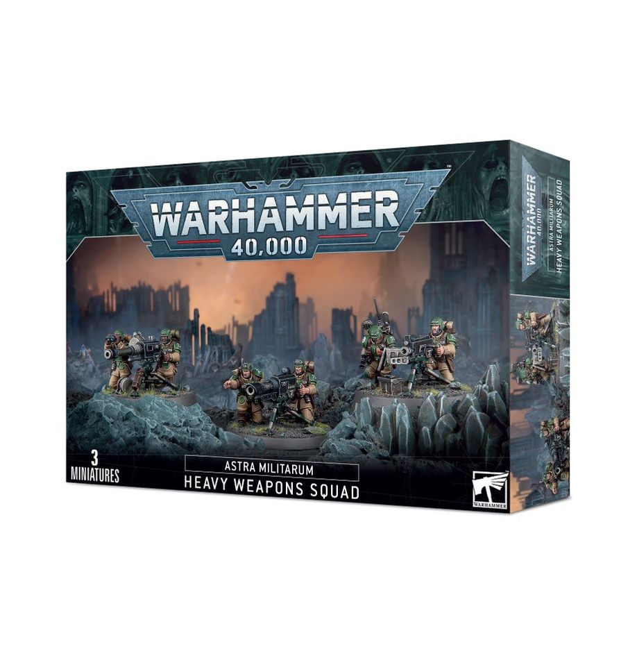 Warhammer 40k - Cadian Heavy Weapons Squad