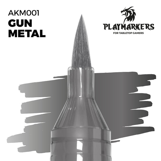 AK Interactive Playmarkers - AKM001 - Gun Metal