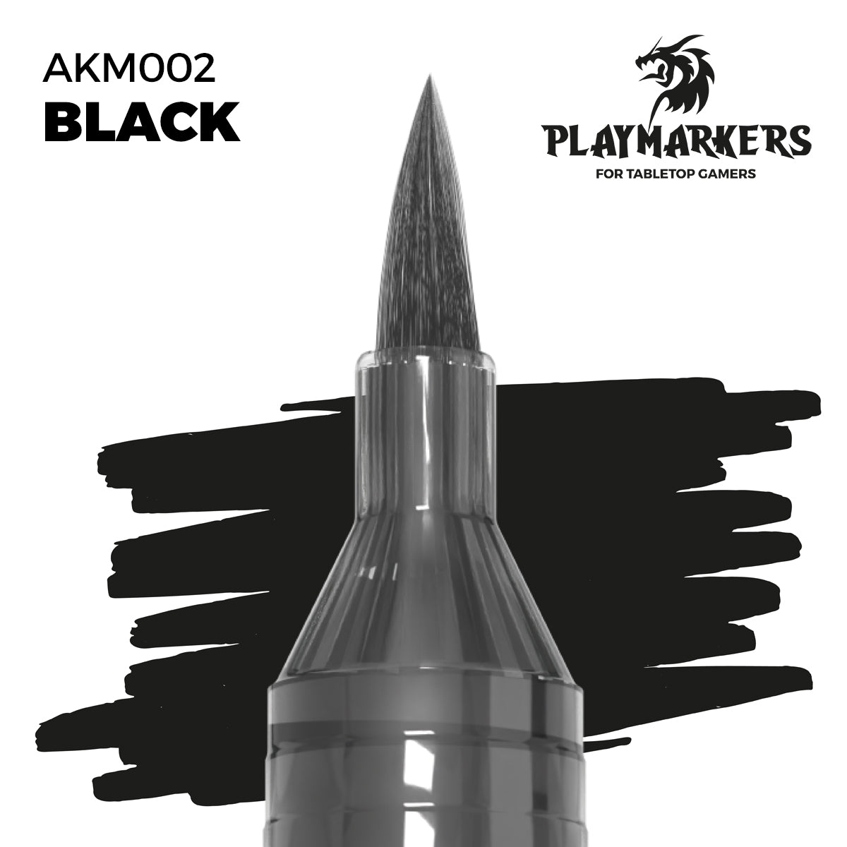 AK Interactive Playmarkers - AKM002 - Black