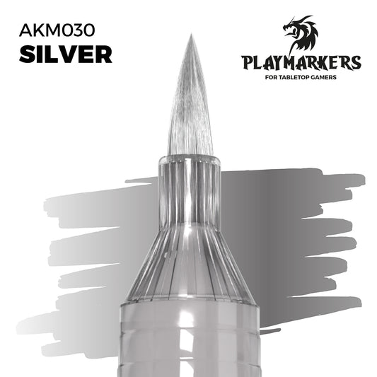 AK Interactive Playmarkers - AKM030 - Silver