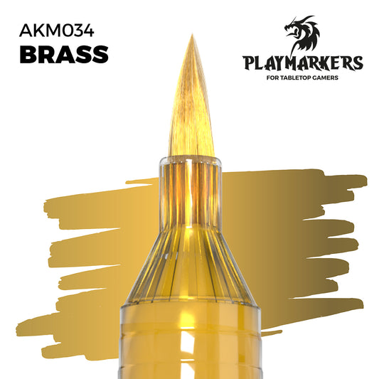 AK Interactive Playmarkers - AKM034 - Brass