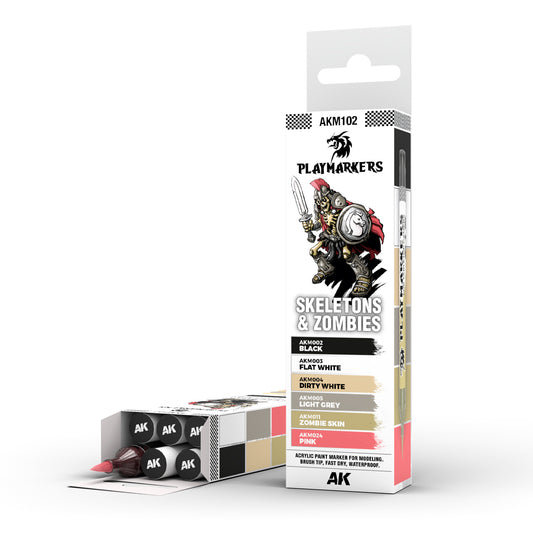 AK Interactive Playmarkers - AKM102 - Skeletons & Zombies