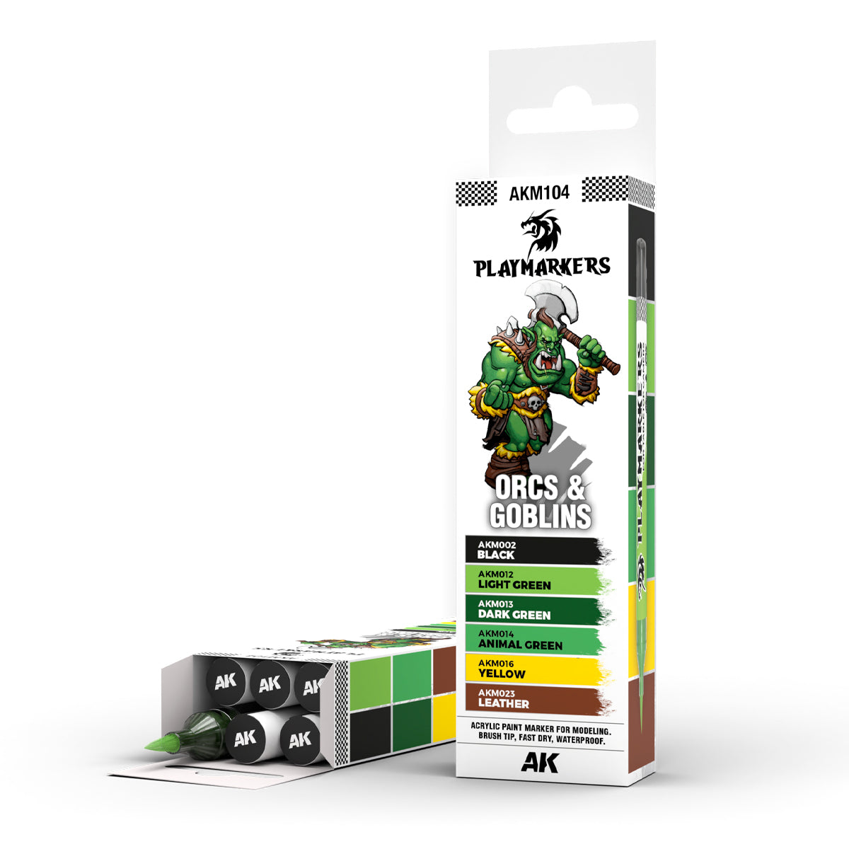 AK Interactive Playmarkers - AKM104 - Orcs & Goblins