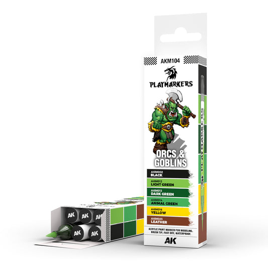 AK Interactive Playmarkers - AKM104 - Orcs & Goblins