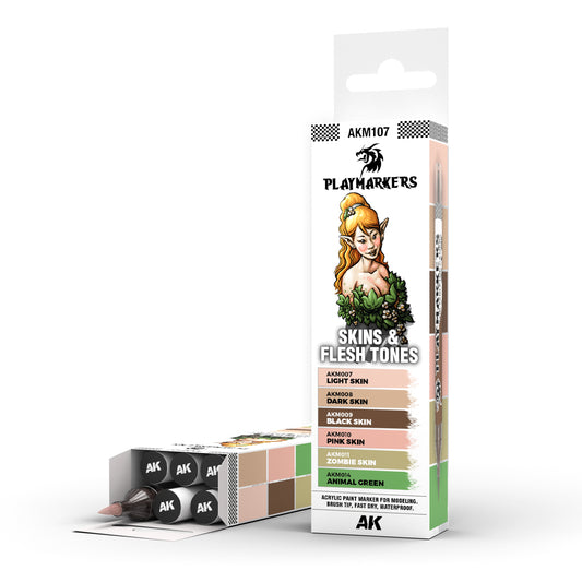 AK Interactive Playmarkers - AKM107 - Skin & Fleshtones