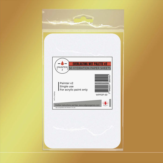 Redgrass 50x Hydration Paper Sheets for Painter v2