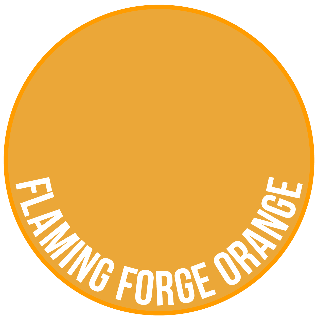 Two Thin Coats - 10103 - Flaming Forge Orange