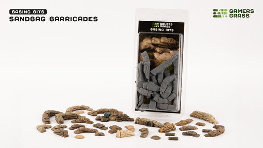 GamersGrass Basing Bits Sandbag Barricades