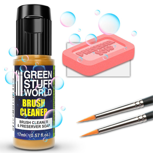 Brush cleaner & preserver