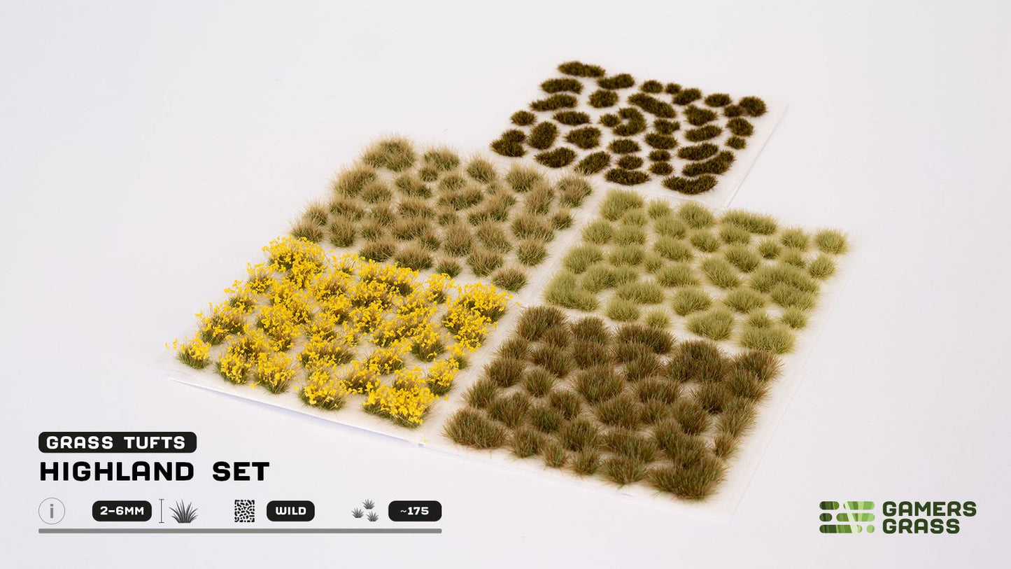 GamersGrass Hightland Tuft Set