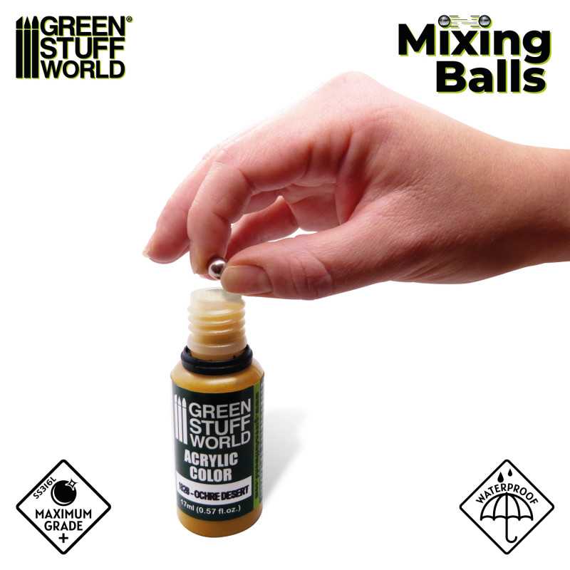 Paint mixing balls