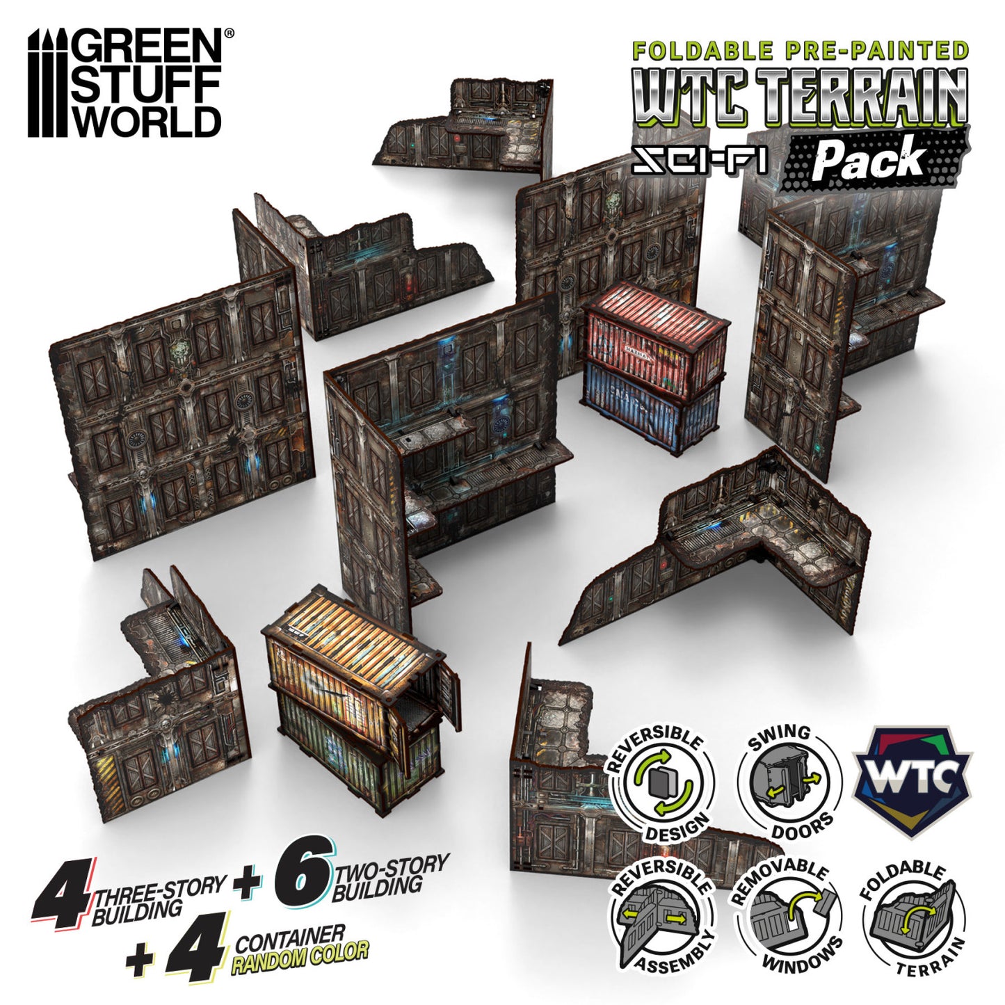 GSW WTC Terrain Pack - Sci-fi
