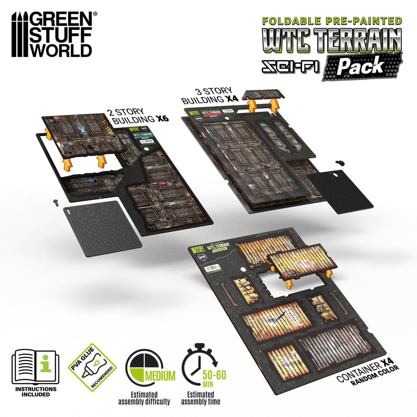 GSW WTC Terrain Pack - Sci-fi