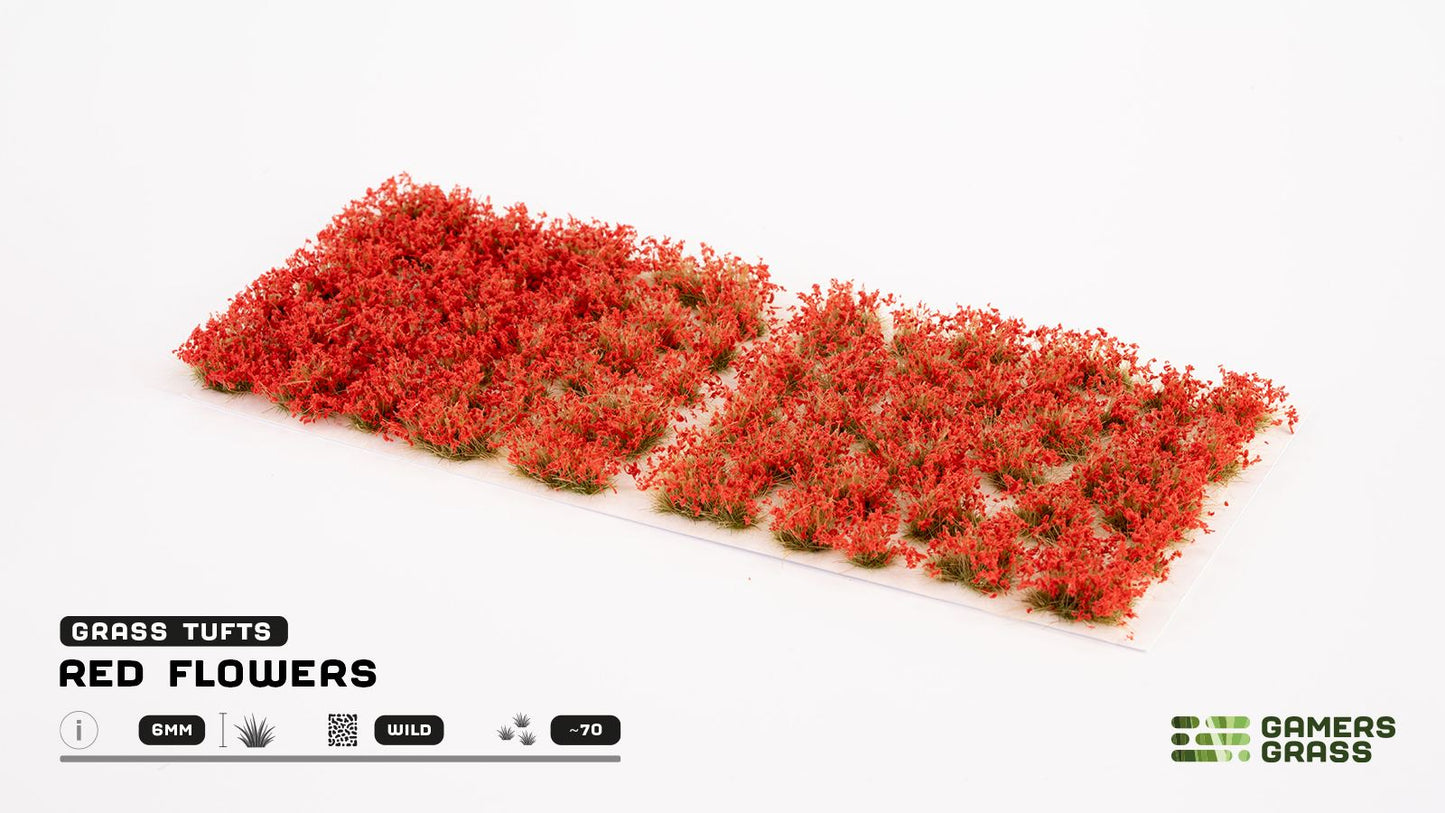 GamersGrass Red Flowers