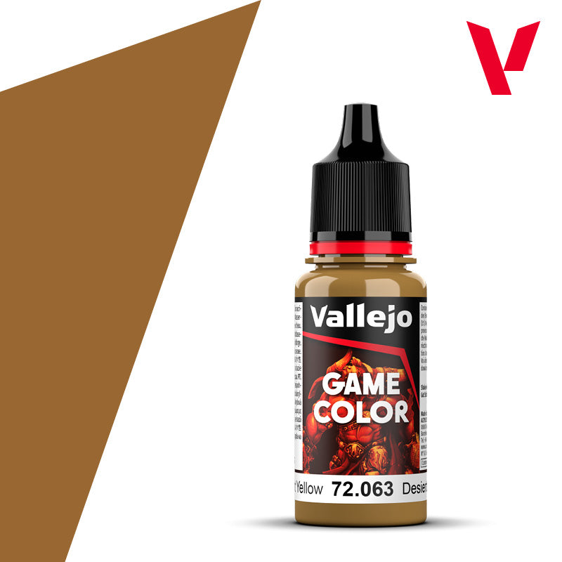 Vallejo Game Color - 72.063 - Desert Yellow