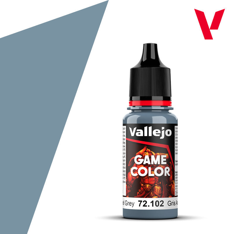 Vallejo Game Color - 72.102 - Steel Grey