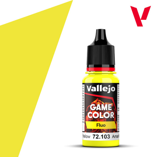 Vallejo Game Color - 72.103 - Fluorescent Yellow