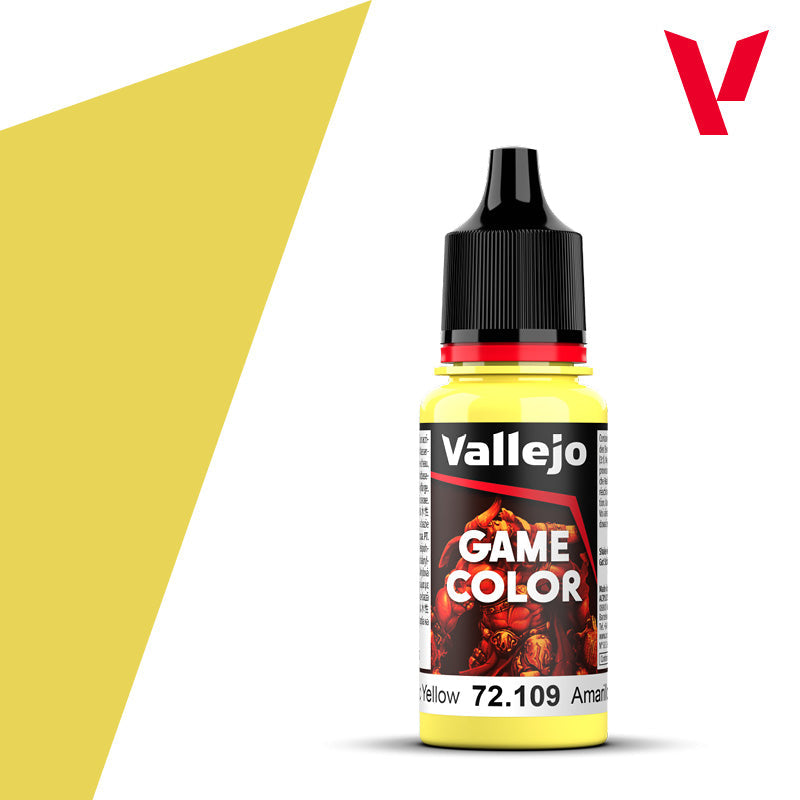 Vallejo Game Color - 72.109 - Toxic Yellow