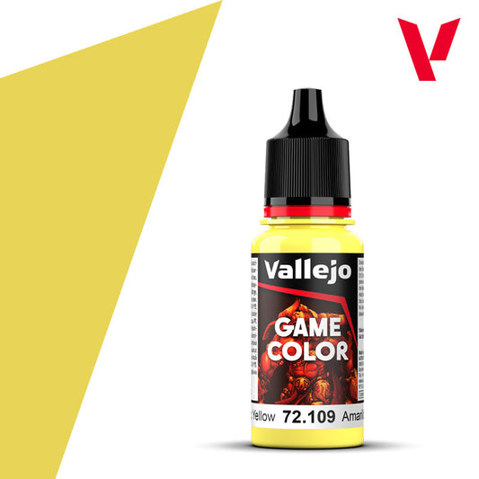 Vallejo Game Color - 72.109 - Toxic Yellow