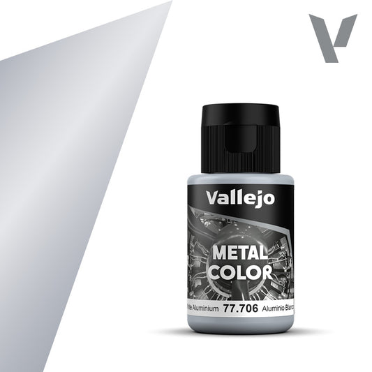 Vallejo Metal Color - 77.706 - White Aluminium