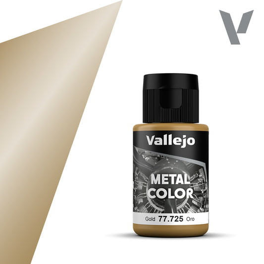 Vallejo Metal Color - 77.725 - Gold
