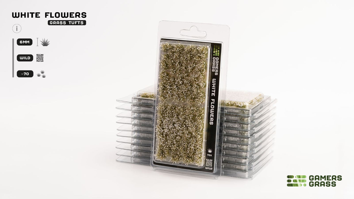 GamersGrass White Flowers